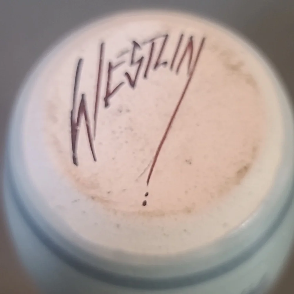 Westlin Studio Pottery Ceramic Vase Set Of 3 - Picture 15 of 16